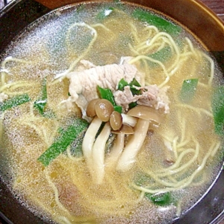 鍋用ラーメンで作る！即席野菜ラーメン★